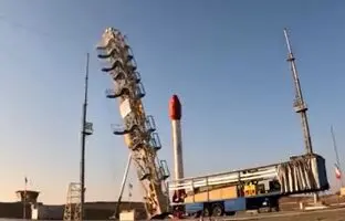 (ویدئو) لحظه به فضا رفتن کپسول زیستی ایرانی با پرتابگر سلمان