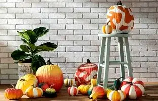 (تصاویر) ایده ای برای دکوراسیون داخلی منزل با المان‌های پاییزی