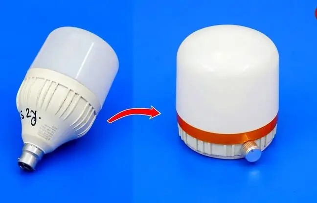 (ویدئو) چگونه لامپ LED را به چراغ شارژی اضطراری کارآمد تبدیل کنیم؟