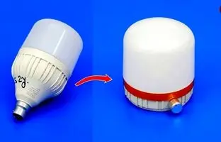 (ویدئو) چگونه لامپ LED را به چراغ شارژی اضطراری کارآمد تبدیل کنیم؟