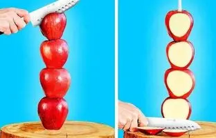 (ویدئو) روش های خلاقانه و عجیب برای برش زدن و پوست کندن مواد غذایی