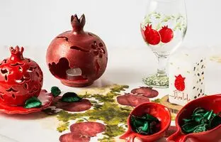 (تصاویر) زیباترین ظروف پذیرایی شب یلدا