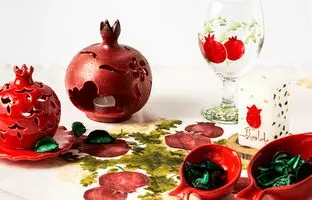 (تصاویر) زیباترین ظروف پذیرایی شب یلدا