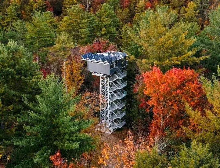 (تصاویر) این خانه مخصوص افرادی است که از دنیا خسته شده اند!