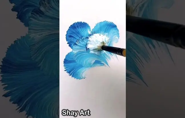 (ویدئو) آموزش نقاشی: یک ترفند ساده برای کشیدن یک گل زیبا به سبک نقاشان حرفه ای