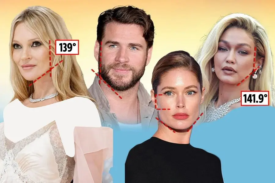 کدام سلبریتی ها بی نقص ترین زاویه فک را دارند؟