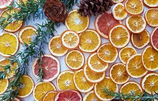 ۵ روش بسیار ساده و کاربردی برای خشک کردن پرتقال