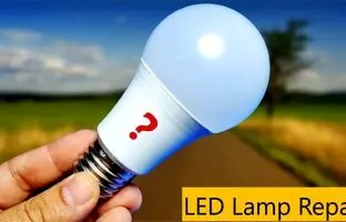 (ویدئو) نحوه تعمیر سرعتی لامپ LED در 3 دقیقه