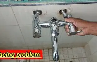 (ویدئو) نحوه نصب شیر فلزی حمام به شیوه لوله کش مشهور هندی در 7 دقیقه