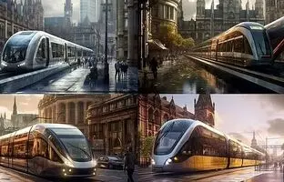 تصاویر هوش مصنوعی از شهرهای بریتانیا در سال ۲۰۵۰
