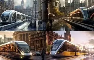 تصاویر هوش مصنوعی از شهرهای بریتانیا در سال ۲۰۵۰
