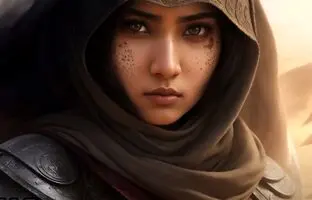 (ویدئو) تصویرسازی هوش مصنوعی از آخرین جنگجوی زن هر کشور