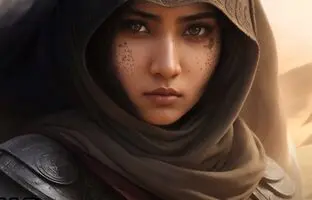 (ویدئو) تصویرسازی هوش مصنوعی از آخرین جنگجوی زن هر کشور