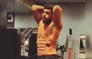 (ویدئو) فیگور و سیکس‌پک جالب این روحانی بدنساز را ببینید