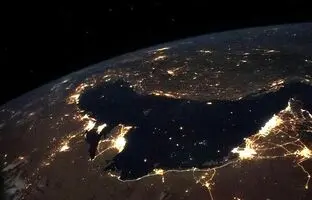 (ویدئو) لحظه گذر ایستگاه فضایی بین‌المللی از فراز ایران