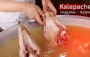 (ویدئو) غذاهای مشهور خیابانی؛ کله پاچه با سیرابی شکم پر در اقلیم کردستان عراق