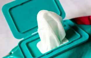 آموزش ساخت دستمال مرطوب خانگی بدون مواد شیمیایی