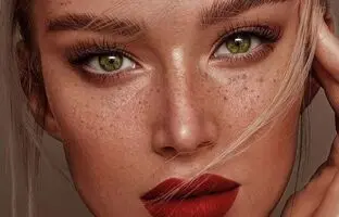 سلبریتی های زیبا با کک و مک!