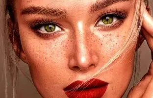 سلبریتی های زیبا با کک و مک!
