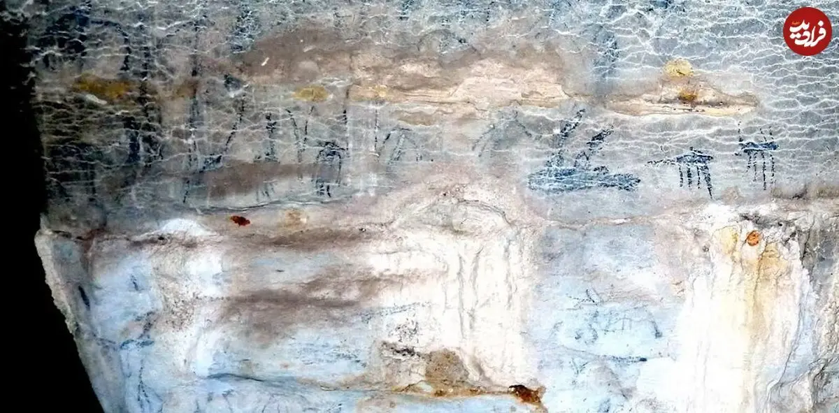 (تصاویر) کشف نقاشی‌های عجیب باستانی در ماداگاسکار؛ از خدای مصری تا حیوانات منقرض شده