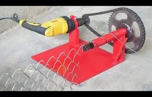 (ویدئو) آموزش ساخت دستگاه سازنده سیم فنس