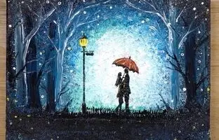 (ویدئو) آموزش نقاشی: قرار عاشقانه در زیر مهتاب رو به همین زیبایی بکش