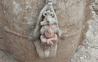 (تصاویر) کشف جالب توجه خدای ذرت مایاها