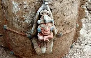 (تصاویر) کشف جالب توجه خدای ذرت مایاها