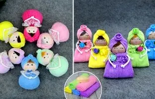 (ویدئو) با صابون این عروسک بامزه رو درست کن و به عنوان خوشبوکننده تو حموم بزار