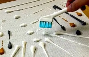 (ویدئو) آموزش نقاشی: جنگل برفی زیبا بکش، خیلی ساده