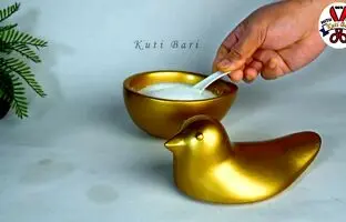 (ویدئو) با کمک بادکنک یه قندان زیبا به شکل پرنده درست کن