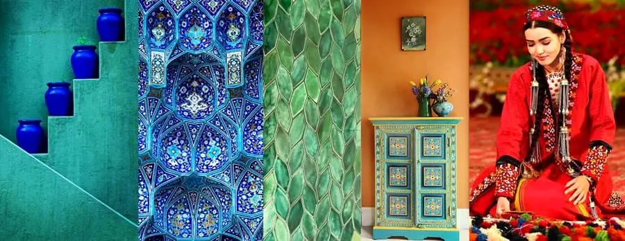 شناخت ۹ رنگ اصیل ایرانی برای استفاده در دکوراسیون داخلی منزل