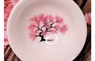(ویدئو) روش جالب ساخت فنجان‌های ژاپنی ساکورا