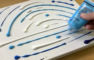 (ویدئو) آموزش نقاشی: اینطوری یه گوزن در جنگل رویایی آبی بکش