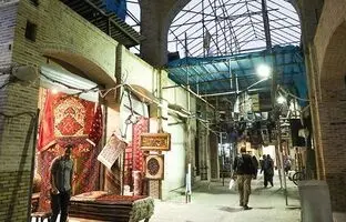 (ویدئو) بازار فرش مشهد به اصل قاجاری خود برمی‌گردد