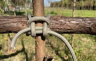 (ویدئو) این نوع گره زدن طناب رو یاد بگیر، همه جا به کارت میاد