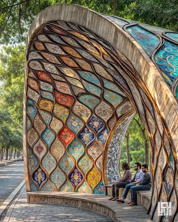 معماری و هوش مصنوعی: خلق چهره‌ای نو از اصفهان + تصویر