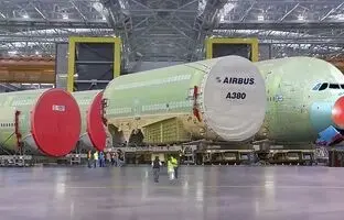 (ویدئو) مراحل تولید ایرباس A380، بزرگترین هواپیمای مسافربری جهان