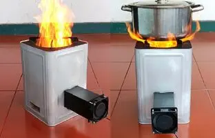 (ویدئو) آموزش ساخت یک اجاق هیزمی حرفه ای با حلب 17 کیلویی