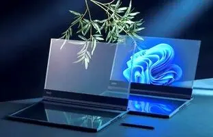 اولین لپ‌تاپ کاملا شفاف دنیا