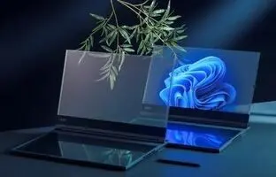 اولین لپ‌تاپ کاملا شفاف دنیا