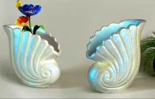 (ویدئو) این گلدان زیبا به شکل صدف حلزونی رو خودت بساز
