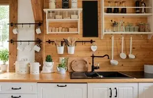 ترفندهای دکوراسیون آشپزخانه به سبک روستیک مدرن