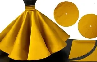 (ویدئو) آموزش خیاطی: حتی کسی که تاحالا خیاطی نکرده هم میتونه این دامن رو بدوزه