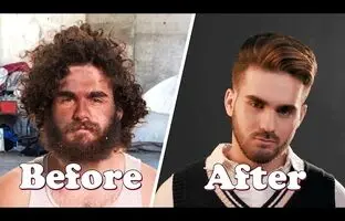 (ویدئو) یک آرایشگر چگونه با هنرش معجزه می‌کند