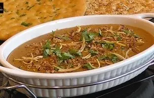 (ویدئو) طرز تهیه یک حلیم متفاوت و بسیار مقوی مناسب ماه رمضان