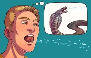 چرا هنگام خمیازه کشیدن، بزاق به سرعت از دهانمان بیرون می پرد؟