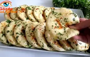 (ویدئو) فرآیند پخت یک نان استانبولی بدون فر در 10 دقیقه!