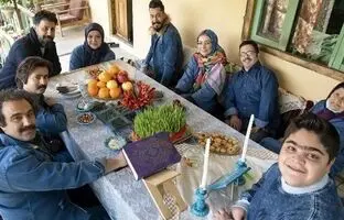 (عکس) دورهمی بهروز، رحمان و رحیم، رحمت و بابا پنجعلی سریال پایتخت در دنیای واقعی