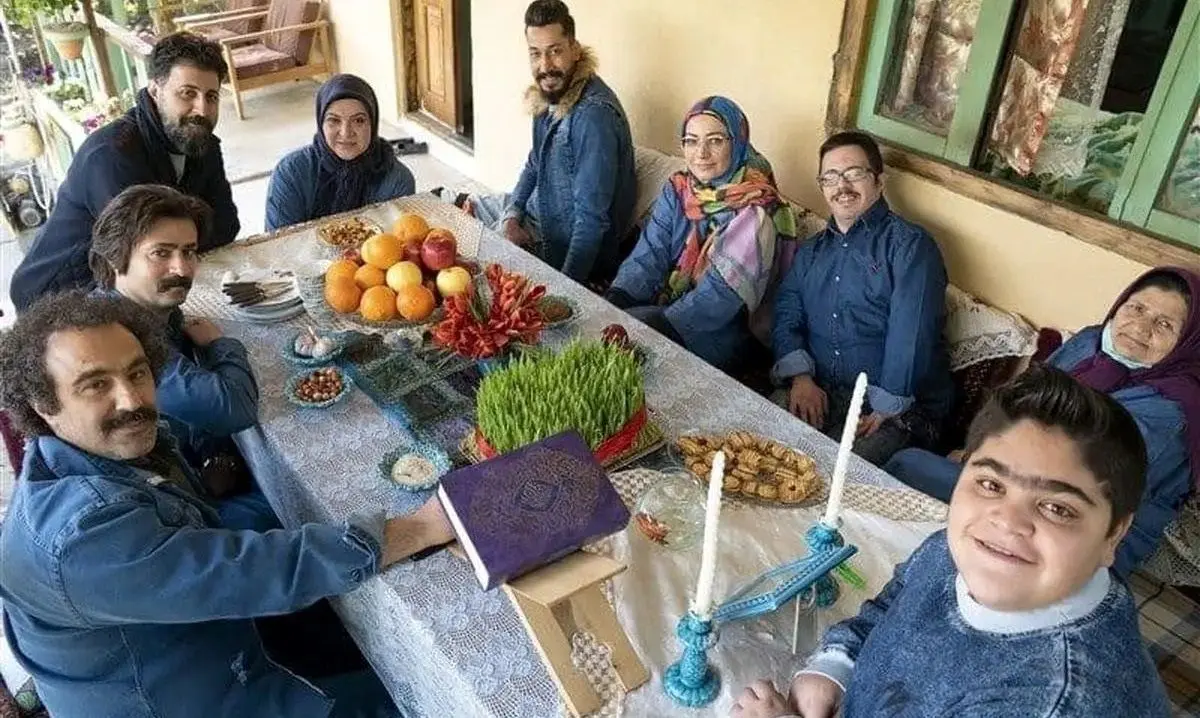 (عکس) دورهمی بهروز، رحمان و رحیم، رحمت و بابا پنجعلی سریال پایتخت در دنیای واقعی